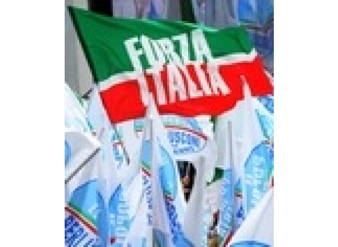 bandiere Pdl e Forza Italia bandiere Pdl e Forza Italia